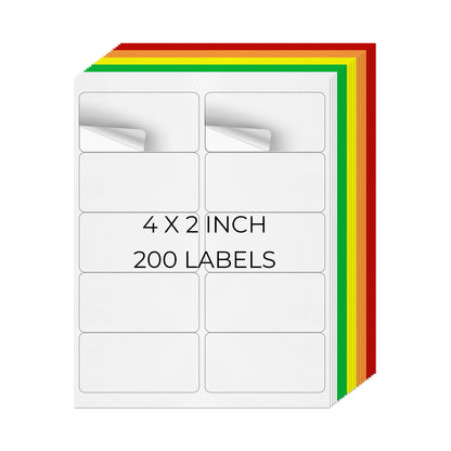 2" × 4" Printer Labels