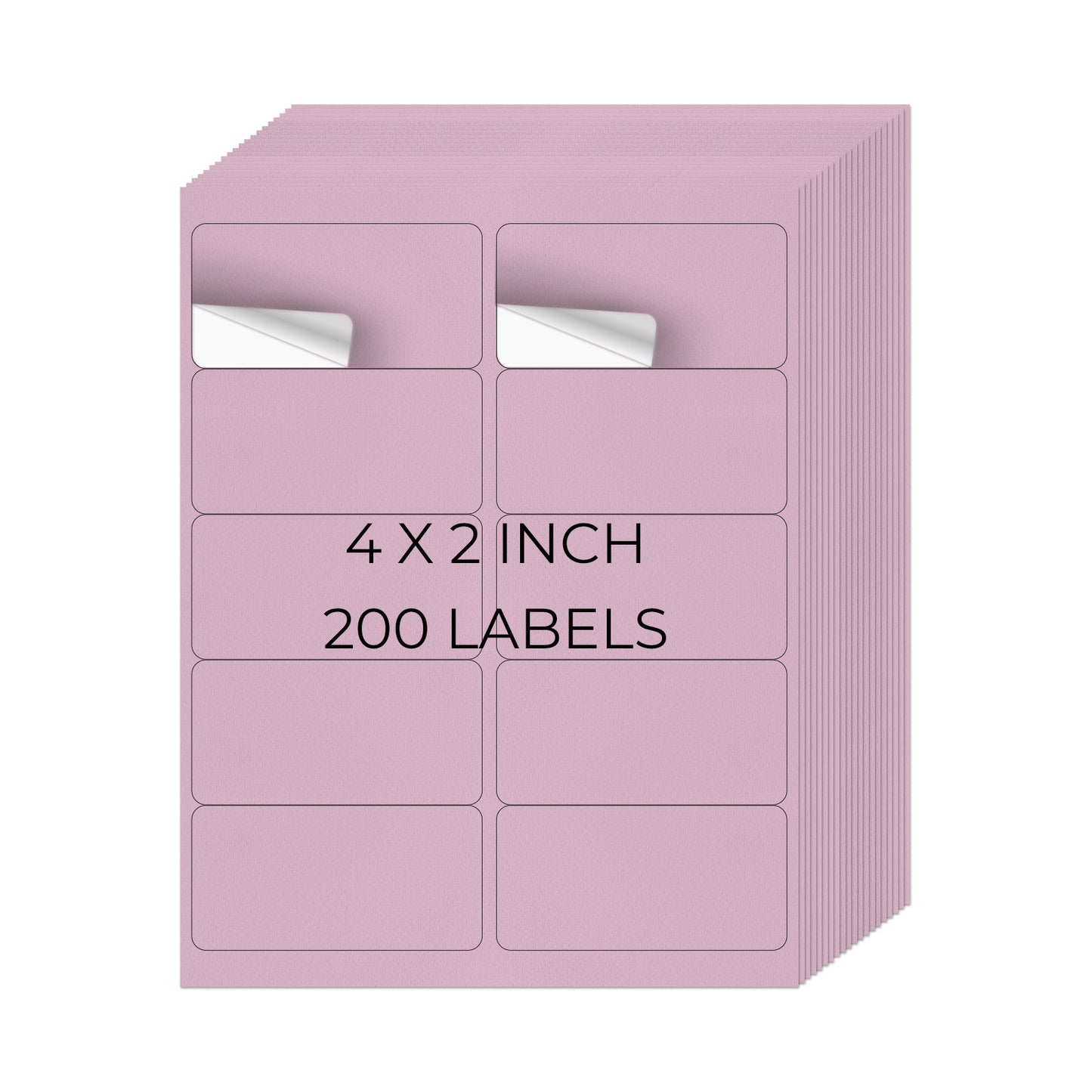 2" × 4" Printer Labels