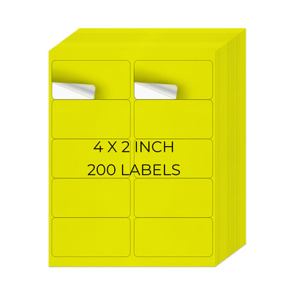 2" × 4" Printer Labels