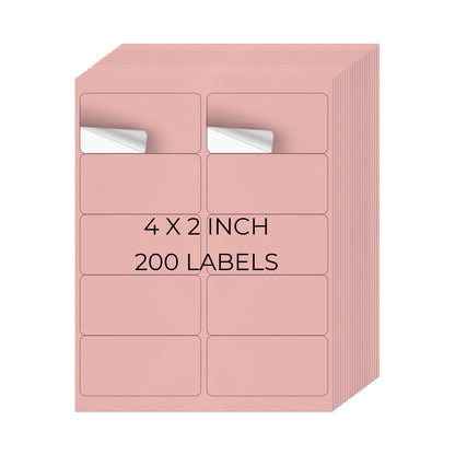 2" × 4" Printer Labels