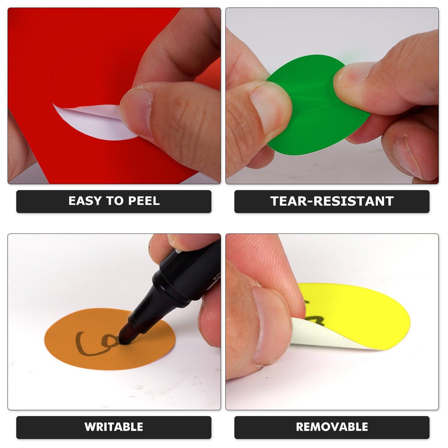 1-1/2" Round Printer Labels