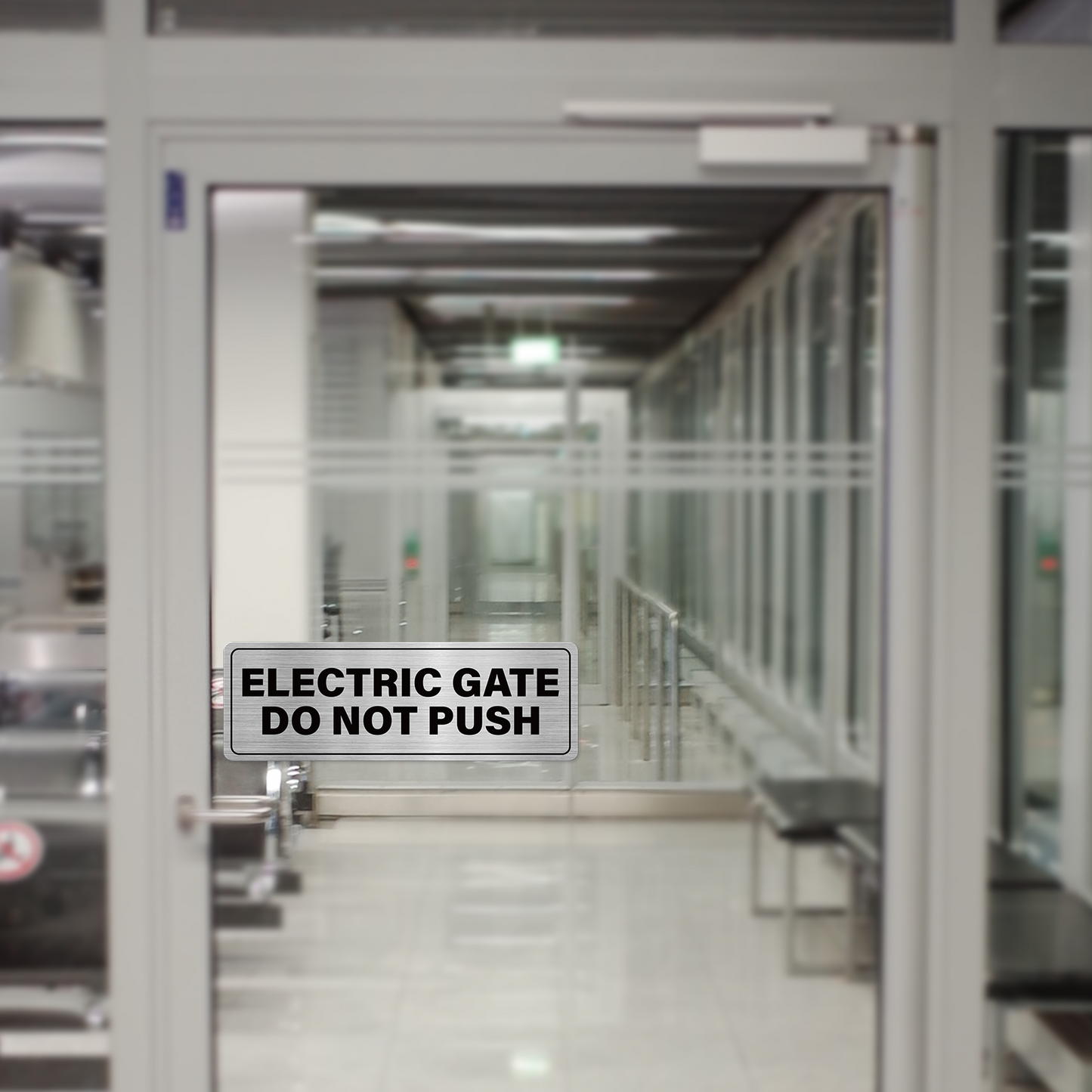 Automatic Door Vinyl Sticker 10 PCS