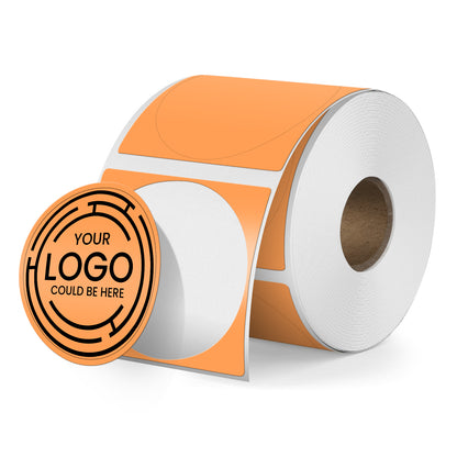 1.18 Inch Round Thermal Labels for Portable Printer