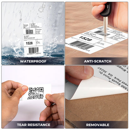 2 × 3 Inch Shipping Thermal Labels