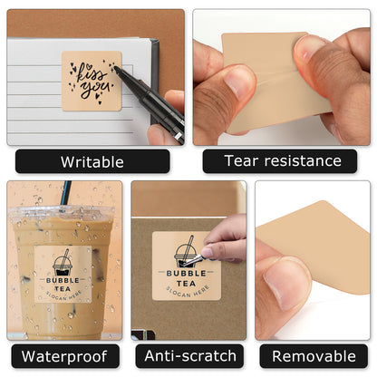 2 × 2 Inch Thermal Labels