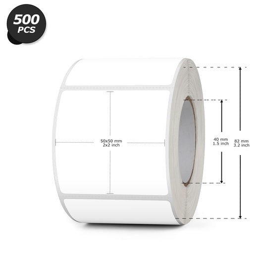 2 × 2 Inch Thermal Labels