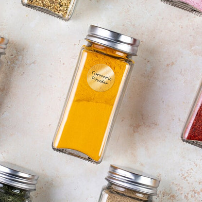 Transparent Round Labels