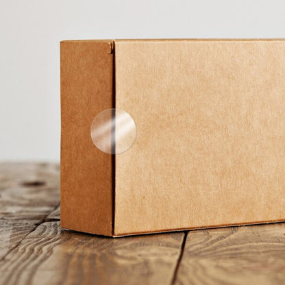 Transparent Round Labels